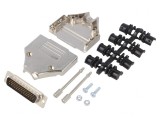 Mufă D-Sub HD 44-Pin Neagră pentru Lipire Pe Cablu