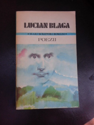 Poezii - Lucian Blaga foto