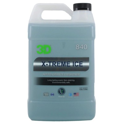 Odorizant Auto 3D X - Treme Ice Air Freshener, 3.78L foto
