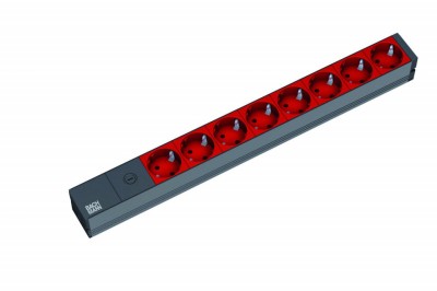 BM IT PDU power strip 8x sockets,10A foto