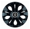 Set 4 Capace Roti pentru Renault Nou, model Top Black, R15, Volkswagen