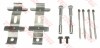 Set accesorii, placute frana LAND ROVER RANGE ROVER III (LM) (2002 - 2012) TRW PFK715