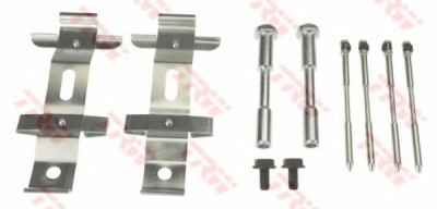 Set accesorii, placute frana LAND ROVER RANGE ROVER III (LM) (2002 - 2012) TRW PFK715 foto