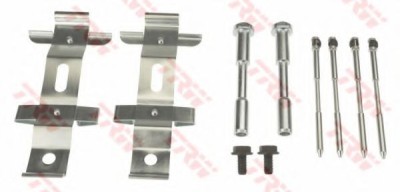 Set accesorii, placute frana LAND ROVER RANGE ROVER SPORT (LS) (2005 - 2013) TRW PFK715 foto