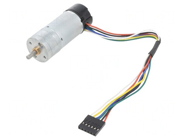 Motor DC cu Encodare și Reductor 6V 2,4A 58mNm 4.4:1