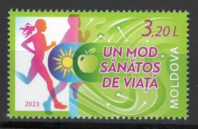 Moldova 2023 Mi 1237 MNH - Traieste sanatos foto