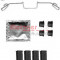 Set accesorii, placute frana VW TRANSPORTER IV platou / sasiu (70XD) (1990 - 2003) METZGER 109-1795