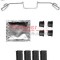 Set accesorii, placute frana VW TRANSPORTER IV caroserie (70XA) (1990 - 2003) METZGER 109-1795