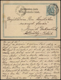 Austria 1901 Postal History Rare Old postcard postal stationery Nove Mesto D.614