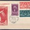 ROMANIA1951 LP 283 CENTENARUL MORTII PICTORULUI D. ROSENTHAL SERIE/PLIC PRIMA ZI