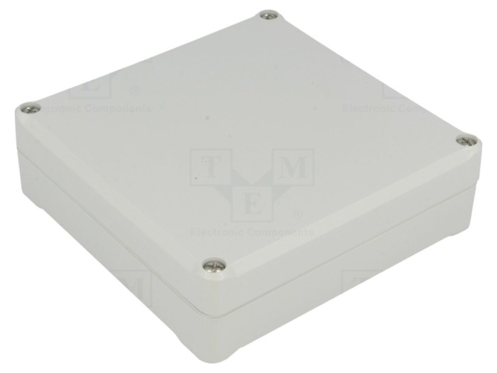 Carcasă universală ABS gri IP65