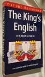 The King's English by the Fowler brothers, Oxford Reference *Rasfoieste, citeste!