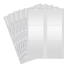 Set folii OPTIMA pentru 6 monede sau medalii