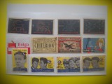 HOPCT LOT NR 67 SUEDIA ,BELGIA,, OLANDA -12 ETICHETE VECHI CHIBRITURI-FILUMENIE-