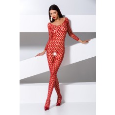 Catusit Crotchless Overall, Rosu, S-L
