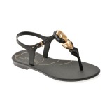 Sandale GRENDHA negre, 1903517, din pvc
