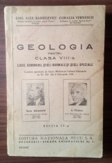 Geologia pentru clasa VIII - a-Emil Alex Sanielevici foto
