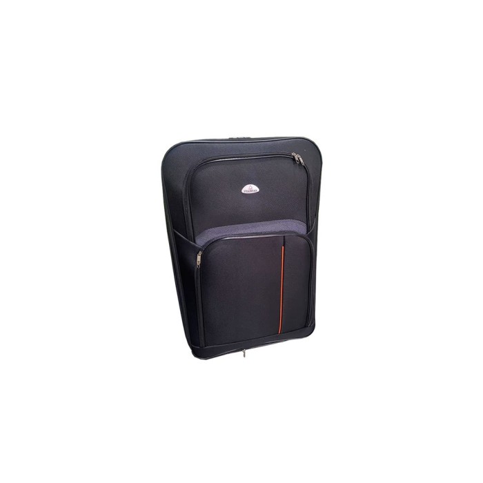 Valiză de cabină ușoară TravelLux cu roți moi detașabile 35x55x20 cm neagră