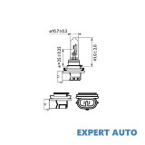Bec far h9 pgj19-5 65w 12v vision philips UNIVERSAL Universal #6, Array
