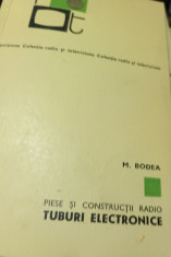 Piese Si Constructii Radio TUBURI ELECTRONICE M BODEA foto