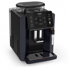 Espressor automat KRUPS Sensation EA910B10, 5 retete,ecran tactil, presiune 15 bari, capacitate rezervor cafea 260g, duza de abur, 1450 W, Sistem Ther