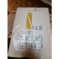 STUDII DE LITERATURA ROMANA-TUDOR VIANU