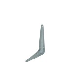Consola standard, din tabla, gri, 100 x 125 x 32 mm