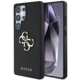 Husa pentru Samsung Galaxy S25 Ultra - Guess Hardcase 4G Grained Big and Classic Logo (GUHCS25LPGT4MBK) - Black
