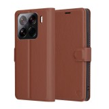Husa Xiaomi 15 Pro Techsuit Leather Folio, maro