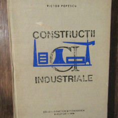 Construcții industriale - Victor Popescu