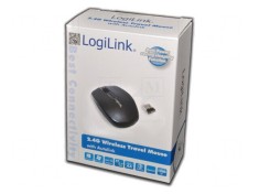 Mouse optic wireless negru cu 3 butoane USB foto