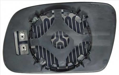 Sticla oglinda, oglinda retrovizoare exterioara PEUGEOT 307 (3A/C) (2000 - 2016) TYC 326-0041-1