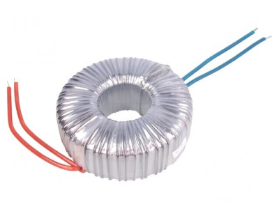 Transformator toroidal 450VA 230V-24V 18.75A cu cabluri foto