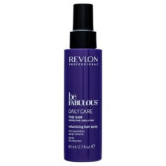 Revlon Professional Be Fabulous Fine Volumizing Spray spray cu textura pentru par fin fara volum 80 ml foto