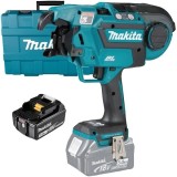 Makita DTR180ZK + BL1830B - Masina de legat fier beton valiza plastic + Acumulator Li-Ion 18 V 3 Ah