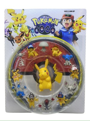 Set figurine mini Pokemon Pikachu foto
