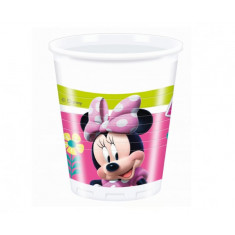 Set 8 Pahare Minnie Mouse, 200 ml