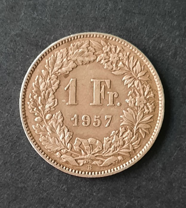 1 Franc 1957, Elvetia - B 2161