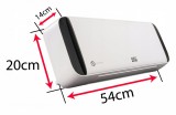 Aeroterma incalzitor ceramic de perete 2 trepte de incalzire afisaj LCD 2000W display led telecomanda