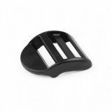 Catarama din plastic pentru ajustare Crisalida, 38 x 46 mm, Negru