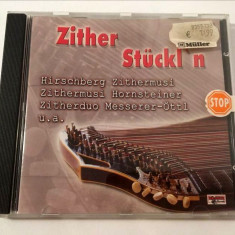 *CD muzica instrumentala la Zither, 18 piese