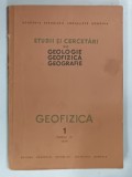 STUDII SI CERCETARI DE GEOLOGIE , GEOFIZICA si GEOGRAFIE , GEOFIZICA NUMARUL 1 TOMUL 17 de SABBA STEFANESCU , 1979 , HARTA*