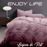 Lenjerie de pat finet ,,enjoy life marcela