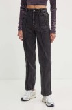 Adidas Originals jeansi femei high waist, IY7407