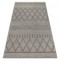 Covor Soft 8034 etnic Boho crem si maro deschis, 120x170 cm