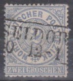 Germania - nord postbezirk, 1868, stampilat (G1)