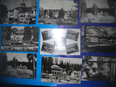 HOPCT LOT NR 189 BORSEC - JUD HARGHITA -9 CARTI POSTALE-RPR-CIRCULATE foto