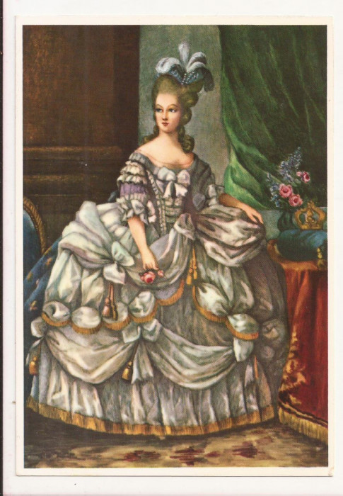 FA25-Carte Postala- FRANTA - Portret de Marie-Antoinette D&#039;Autriche, necirculata