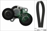 INA 529 0206 10 Set curea transmisie cu caneluri