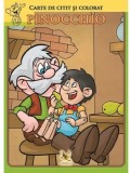 Cumpara ieftin Pinocchio. Carte de citit si colorat/***